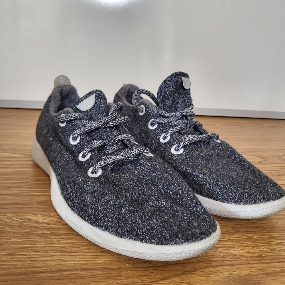 Allbirds Womens Casual Gray Knit Lightweight Sneakers Size 11 - Picture 1 of 10